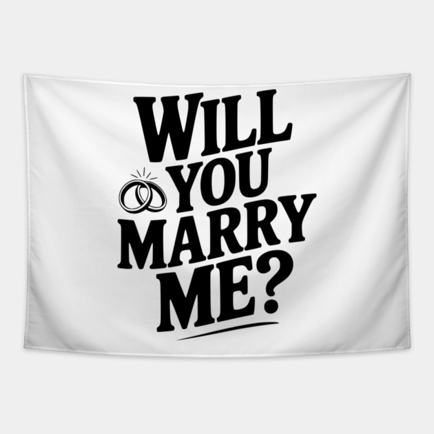Will You Marry Me? Tapestry by Frank Ring