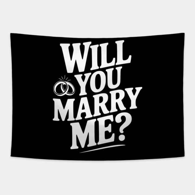 Will You Marry Me? Tapestry by Frank Ring
