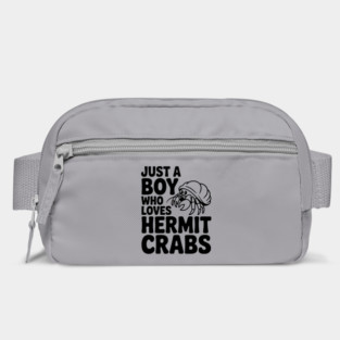 Just a Boy Who Loves Hermit Crabs Bag