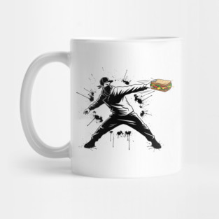 Rebel Sandwich Guy Thrower Mug
