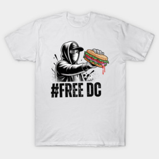 Street Rebel with Sandwich – Urban Graffiti Style FREE DC T-Shirt