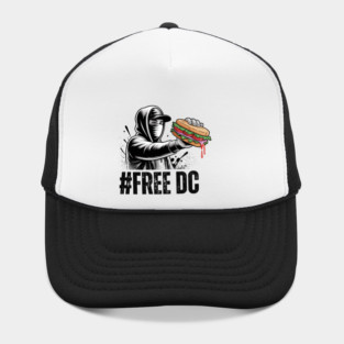 Street Rebel with Sandwich – Urban Graffiti Style FREE DC Hat