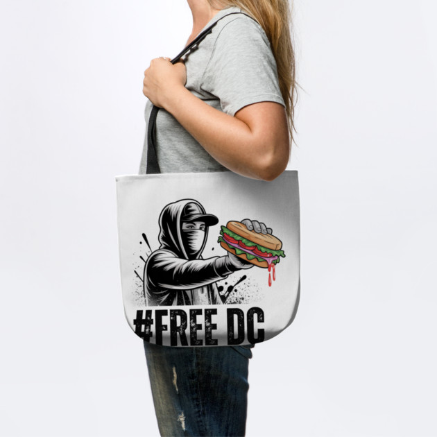 Street Rebel with Sandwich – Urban Graffiti Style FREE DC by Creatifly Graphic Tees
