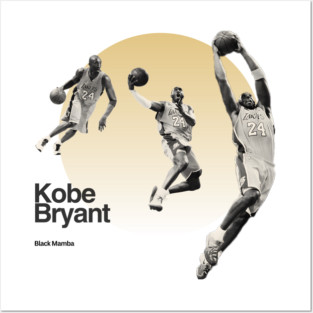 Kobe bryant mamba Posters and Art