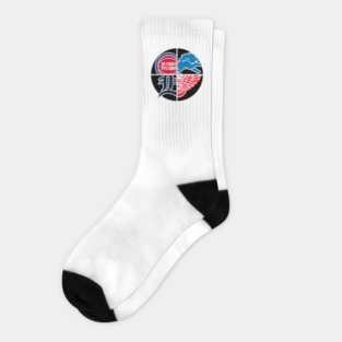 Detroit Sports Quad Socks