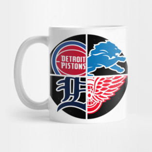 Detroit Sports Quad Mug