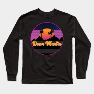 Dean Martin || Mountain Retro Long Sleeve T-Shirt