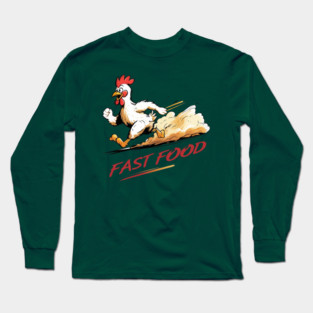 Fast Food Long Sleeve T-Shirt