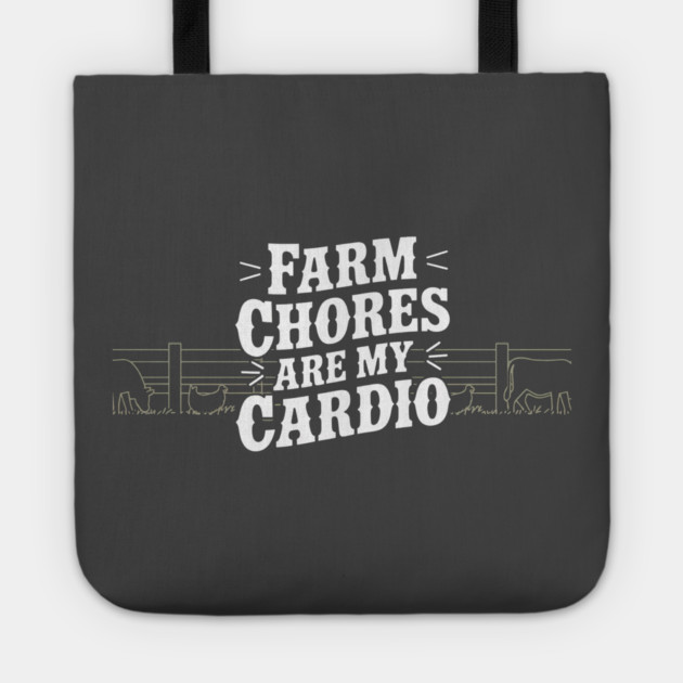 Farm Cardio Tote by faithfamilyhomedesigns