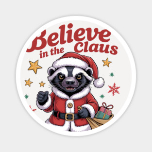 honey-Badger-christmas Magnet