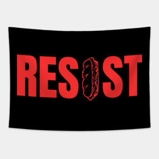 Resist Sandwich – Bold Protest Street Style Tapestry