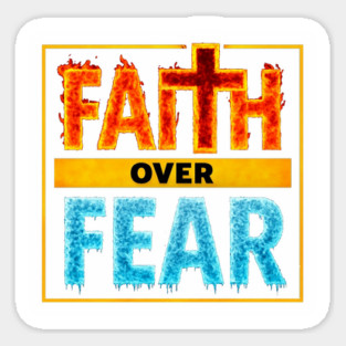 Faith over Fear Magnet