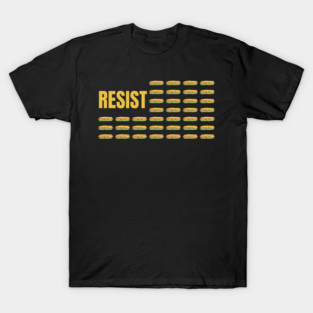 Resist Sandwich American Flag Parody T-Shirt