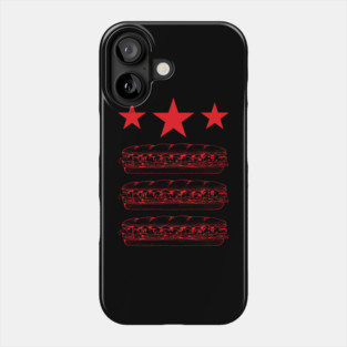 DC Flag Sandwich Parody Phone Case