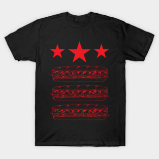 DC Flag Sandwich Parody T-Shirt
