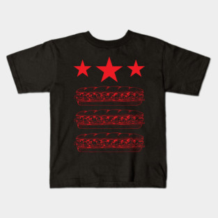 DC Flag Sandwich Parody Kids T-Shirt