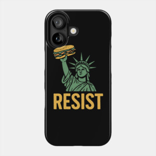 Sandwich Guy Resist – Statue Of Liberty Phone Case