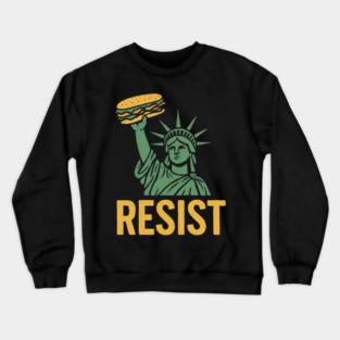 Sandwich Guy Resist – Statue Of Liberty Crewneck Sweatshirt