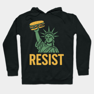 Sandwich Guy Resist – Statue Of Liberty Hoodie