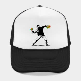 Sandwich Guy Resist - Funny Protest Food Meme Hat