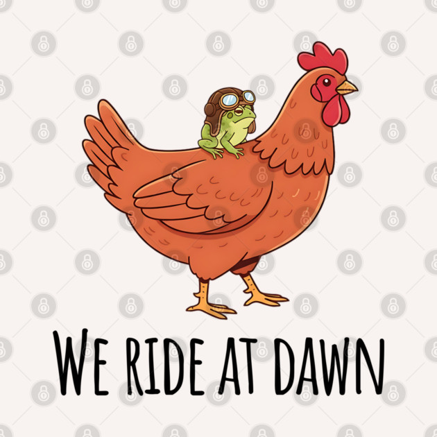 Toad's Got a Chicken To Ride, "We Ride At Dawn" by Luxinda