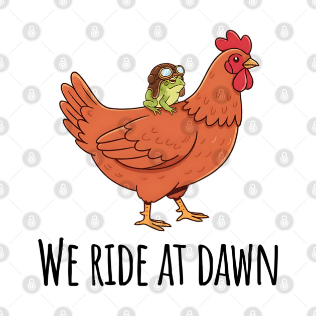 Toad's Got a Chicken To Ride, "We Ride At Dawn" by Luxinda