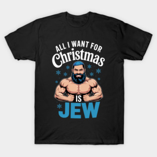 Christmas Funny Chanukah Jewish Gym T-Shirt