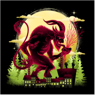 Krampus Night Posters and Art