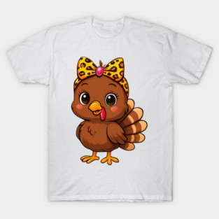 Matching Thanksgiving Turkey – Women & Girl Set T-Shirt