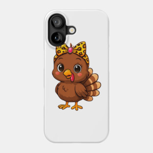 Matching Thanksgiving Turkey – Women & Girl Set Phone Case