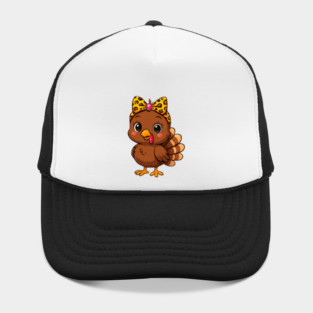 Matching Thanksgiving Turkey – Women & Girl Set Hat