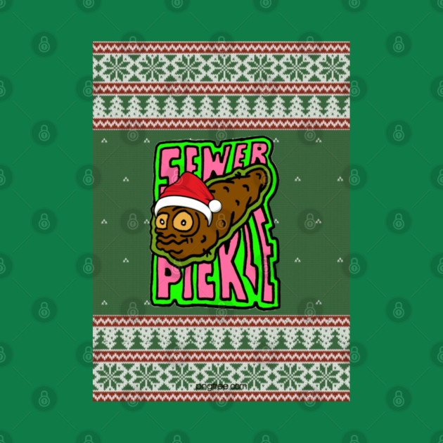 Sewer pickle yule log by MUSH