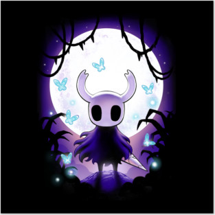 Hollow Knight Moon The Knight Posters and Art