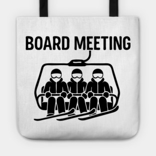 snowboarding Tote