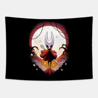 Hollow Knight Moon Hornet Tapestry