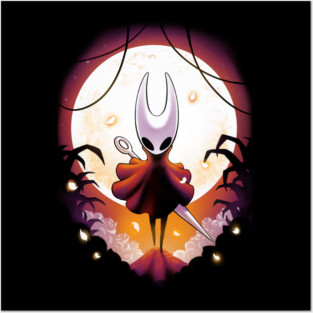 Hollow Knight Moon Hornet Posters and Art