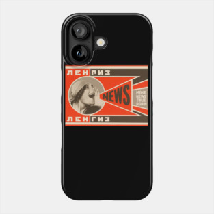 Soviet Propaganda Tee - Make News True Again Phone Case