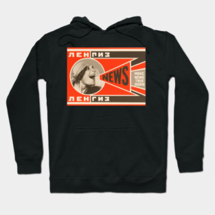 Soviet Propaganda Tee - Make News True Again Hoodie