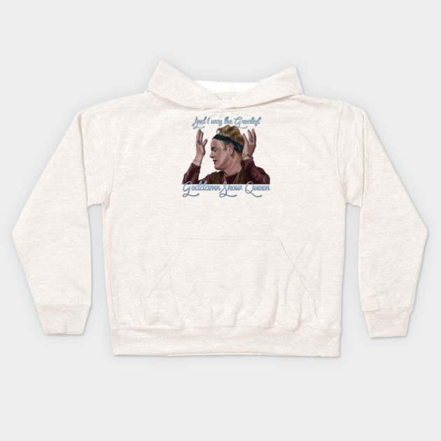 Flawless: The Greatest Goddamn Snow Queen Kids Hoodie by 51Deesigns