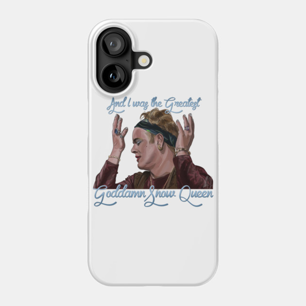 Flawless: The Greatest Goddamn Snow Queen Phone Case by 51Deesigns
