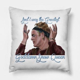 Flawless: The Greatest Goddamn Snow Queen Pillow