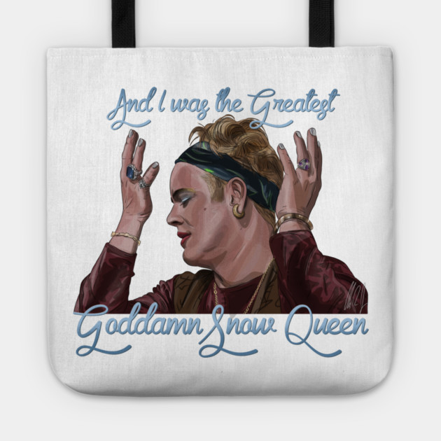 Flawless: The Greatest Goddamn Snow Queen Tote by 51Deesigns