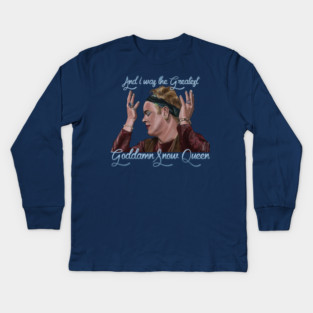 Flawless: The Greatest Goddamn Snow Queen Kids Long Sleeve T-Shirt