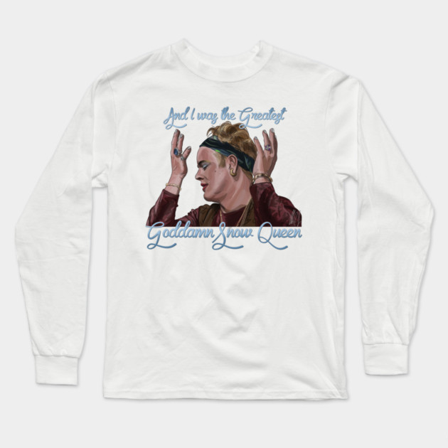 Flawless: The Greatest Goddamn Snow Queen Long Sleeve T-Shirt by 51Deesigns