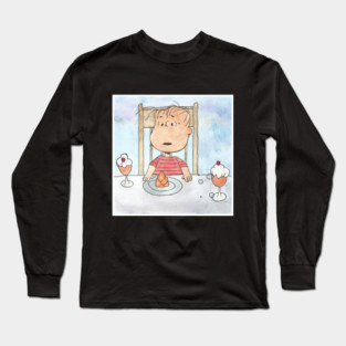 Charlie Brown: Sweet Thanksgiving Surprise Long Sleeve T-Shirt