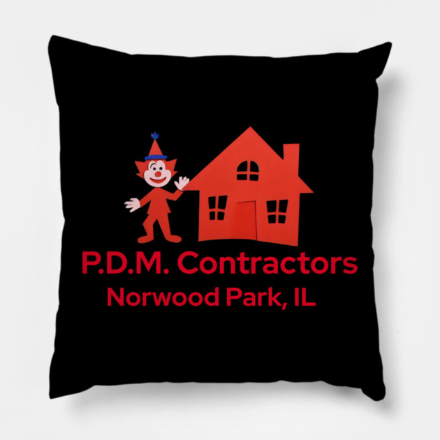PDM Contractors Pillow by Low Life Shirts