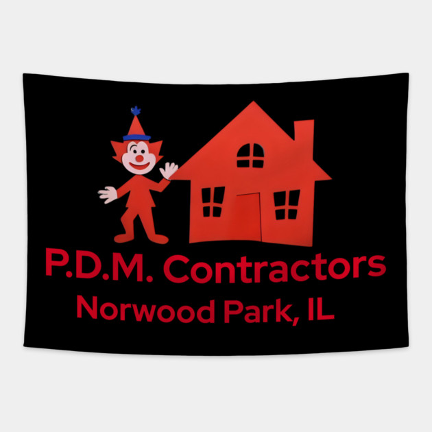 PDM Contractors Tapestry by Low Life Shirts