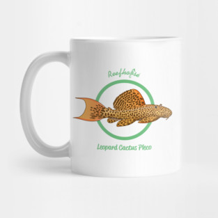 Leopard Cactus Pleco Mug