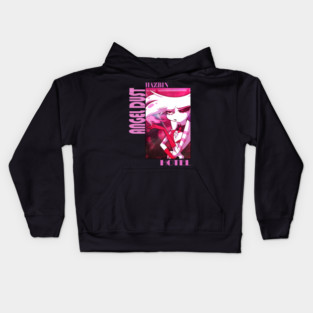 Hazbin Hotel Angel Dust Kids Hoodie