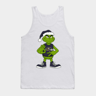 Ravens six seven 6 7 meme grinch christmas Tank Top
